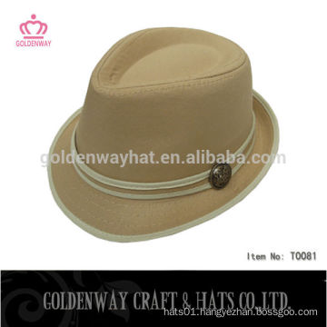 Children hemp felt party fedora hats